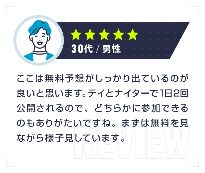 ★★★★★|30代・男性